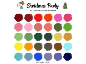 christmas party procreate color palette graphics 5976151 1 1 580x387 52227