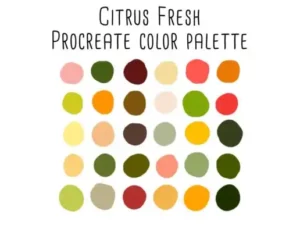 citrus fresh procreate color palette graphics 3752147 1 1 580x387 50397