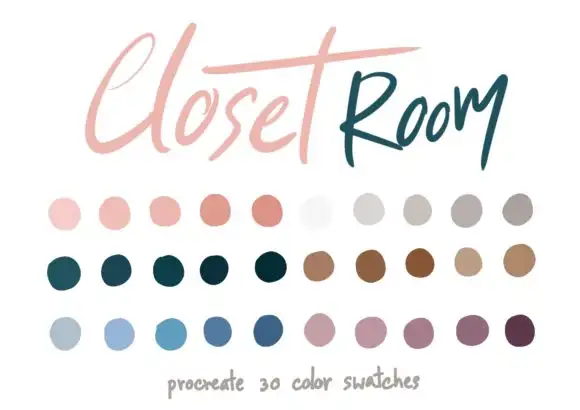 Closet Room Procreate color
