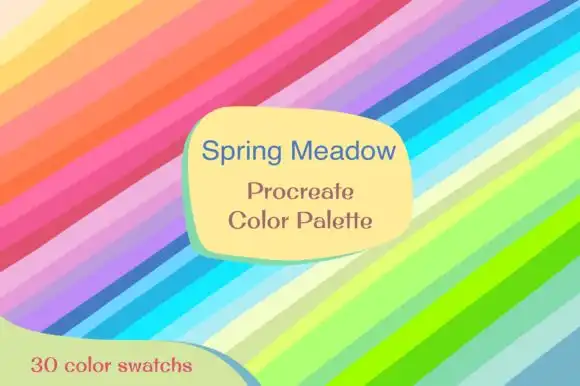 Color palette Spring Meadow