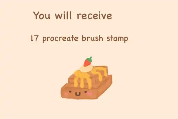 Cute Breakfast Brush Stamp Procreate 4 cute breakfast brush stamp procreate graphics 10059974 3 580x387 51596