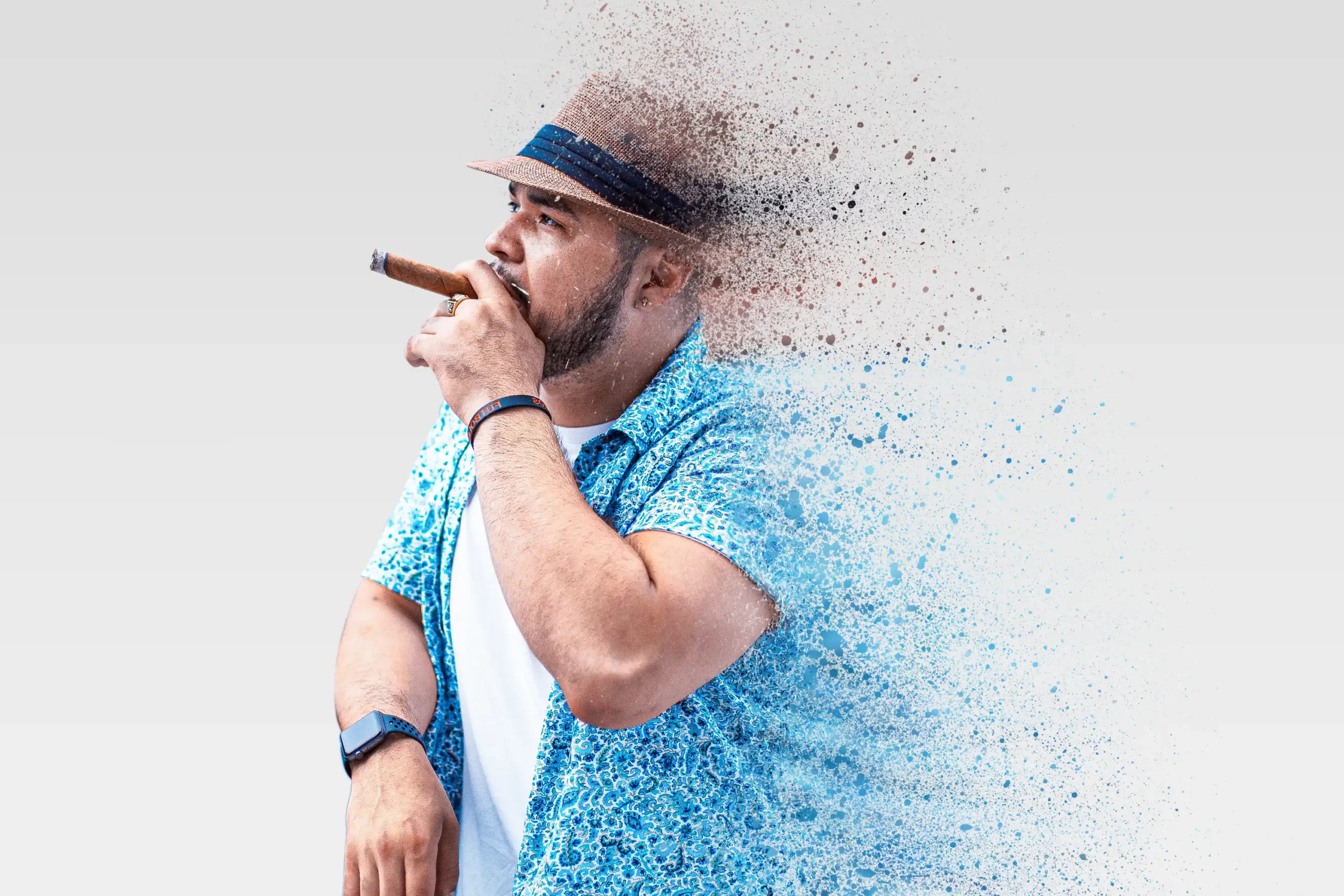 Dispersion Photo Effect Template