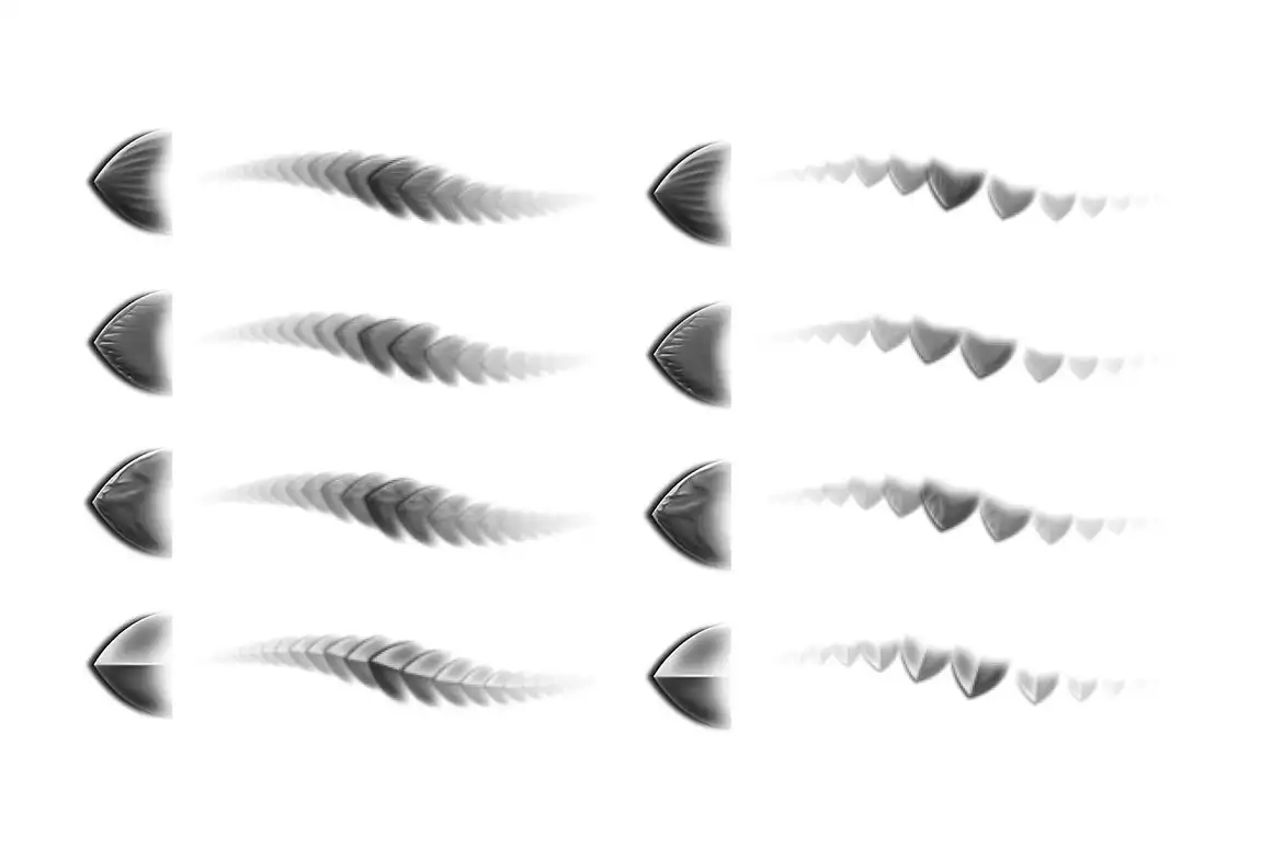 Dragon Scale Brushes 5 dragon scale brushes (2) 62678
