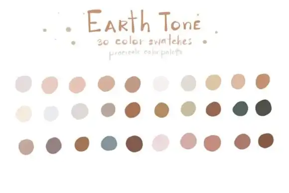 Earth Tone Procreate Color