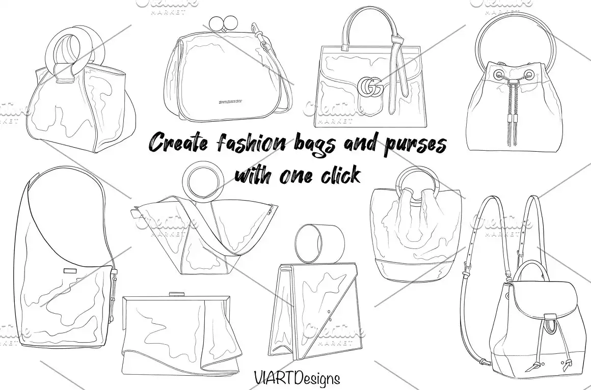 Fashion bags&purses stamps Procreate 5 fashion bags&purses stamps procreate img 2132 (2) 60670