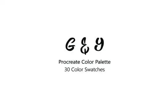 G & Y Procreate Color Palette 3 g & y procreate color palette 1 47327