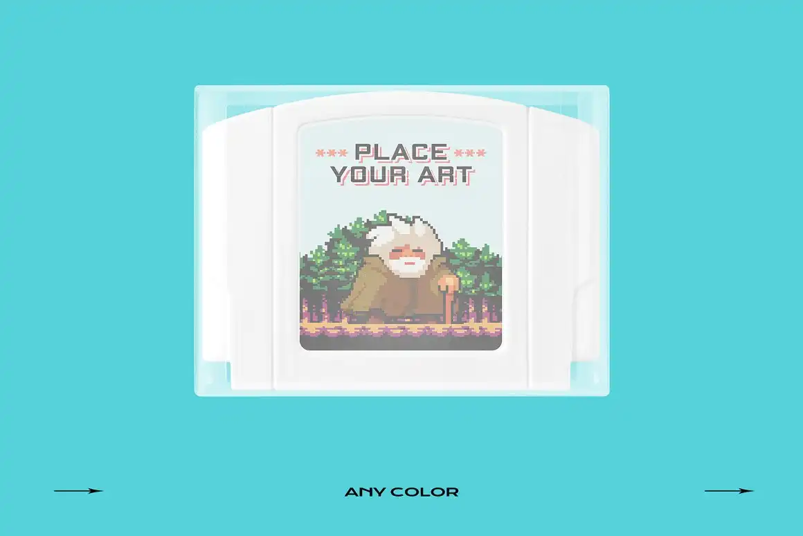 Game Cartridge Mockup Bundle Retro 47 game cartridge mockup bundle retro (48) 48055