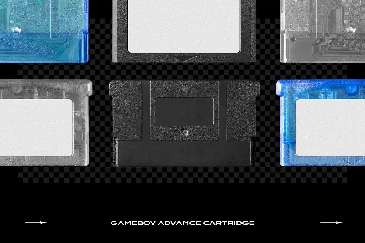 Game Cartridge Mockup Bundle Retro 5 game cartridge mockup bundle retro (5) 49188