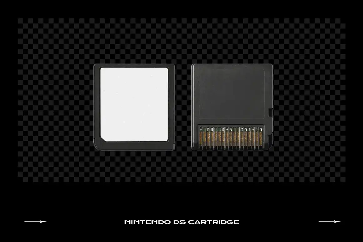 Game Cartridge Mockup Bundle Retro 32 game cartridge mockup bundle retro (56) 48564