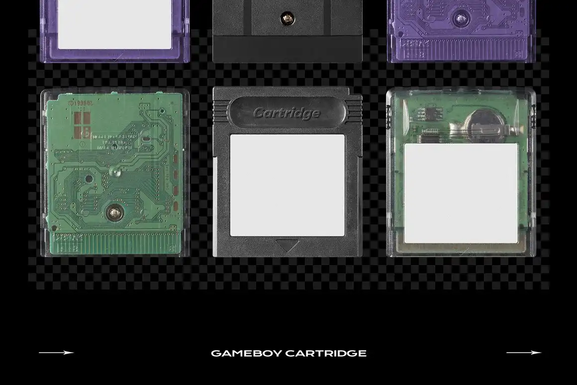Game Cartridge Mockup Bundle Retro 11 game cartridge mockup bundle retro (6) 49054