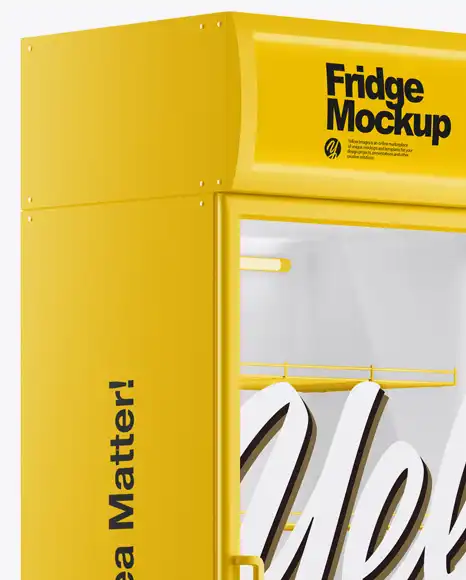 Glass Door Fridge Mockup 4 glass door fridge mockup3 56454