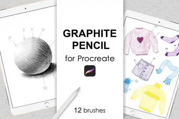 Graphite Pencil Procreate Brushes