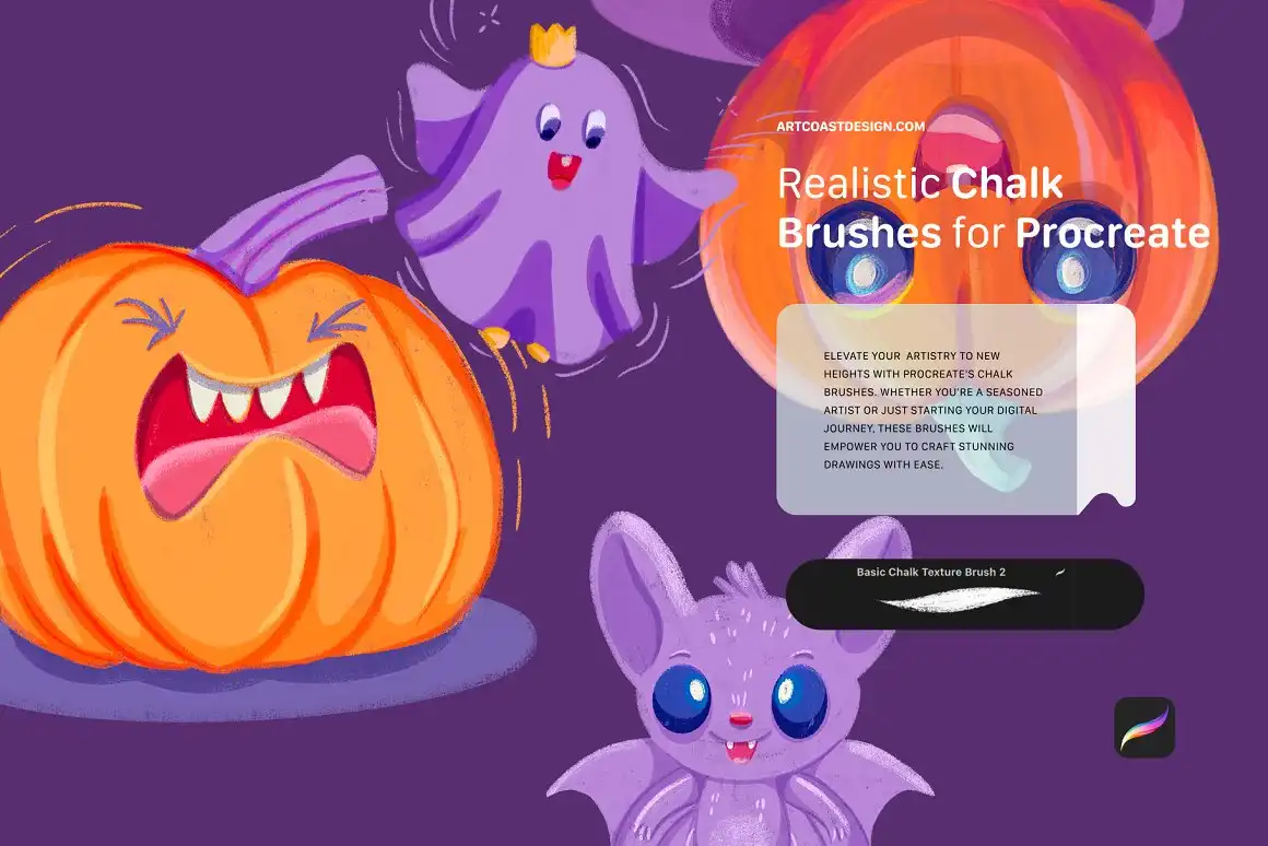 Halloween Stamps & Chalk Brushes U3VQ634 6 halloween stamps & chalk brushes u3vq634 (3) 53675