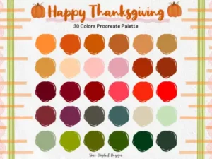 happy thanksgiving procreate color palet graphics 6050492 1 1 580x387 52807