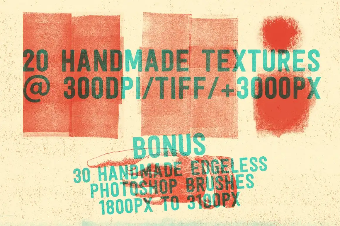 Letterpress & Dry-Ink Print Textures 3 letterpress & dry ink print textures (1) 58502