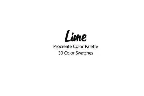 Lime Procreate Color Palette 3 lime procreate color palette 1 47293