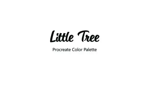 Little Tree Procreate Color Palette 4 little tree procreate color palette 2 47310
