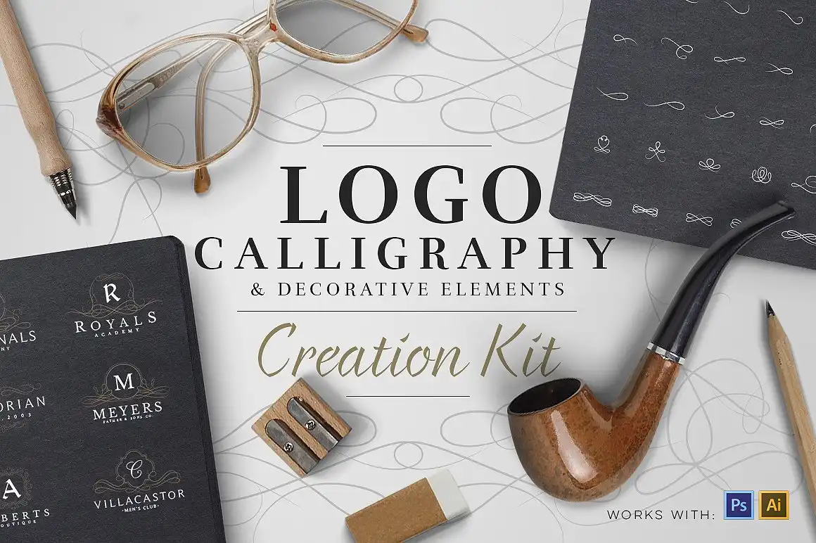 Logo Creation Kit - Calligraphy