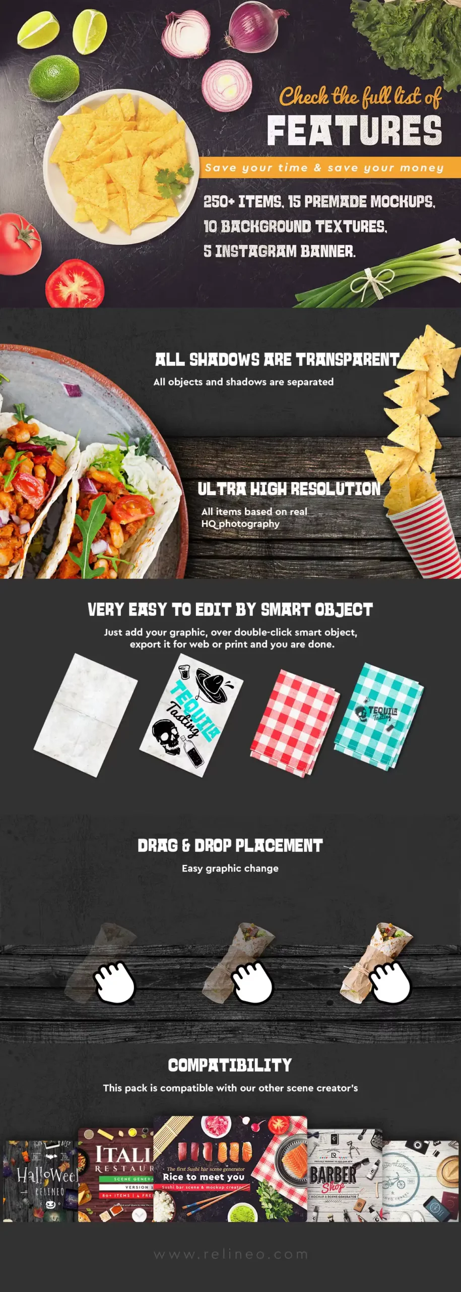 Mexican Food Scene & Mock-up Creator 4 mexican food scene & mock up creator02 51111