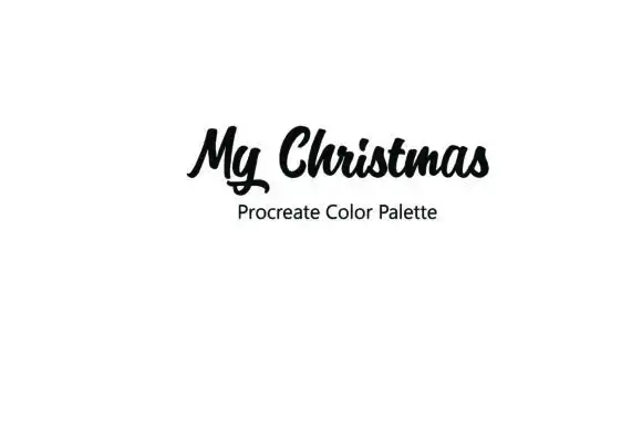 My Christmas Procreate Color Palette 4 my christmas procreate color palette 2 47387