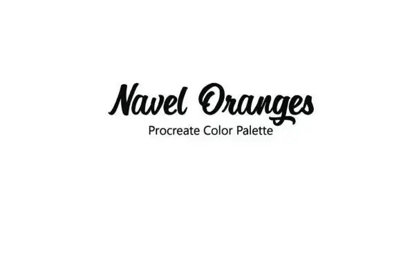 Navel Oranges Procreate Color Palette 4 navel oranges procreate color palette 2 47428