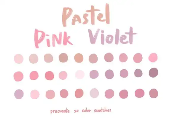Pastel Pink Violet