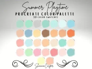 pastel procreate color palette graphics 7972718 1 1 580x387 52187