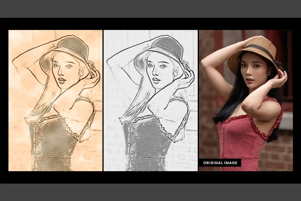 Pencil Sketch Photoshop Action 4 pencil sketch photoshop action (3) 59574