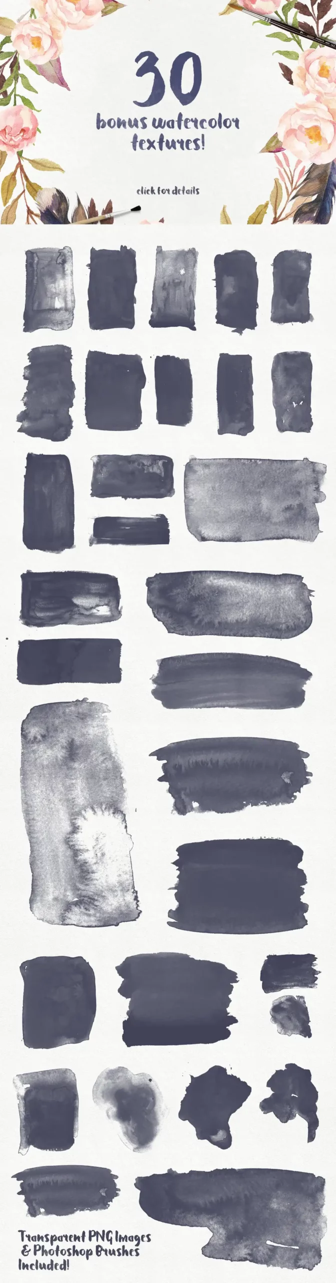 Petal - Brush Font 4 petal brush font (5) 58846