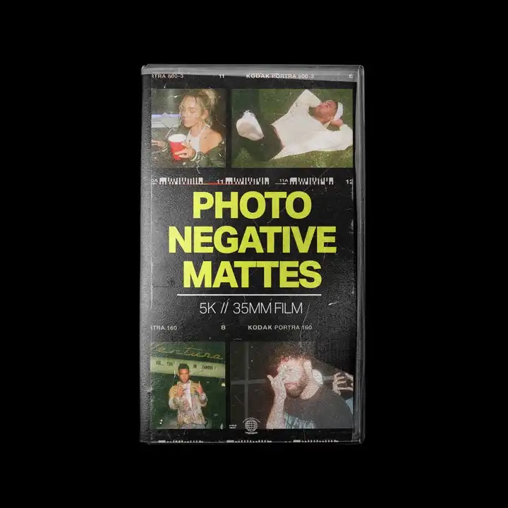 PHOTO NEGATIVE MATTES 4 photo negative mattes 57300