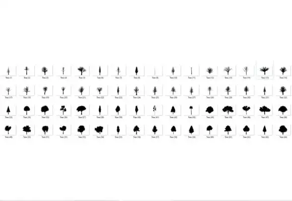 Photoshop Tree Brushes Pack Bundle 3 photoshop tree brushes pack bundle graphics 18868878 2 580x400 55828