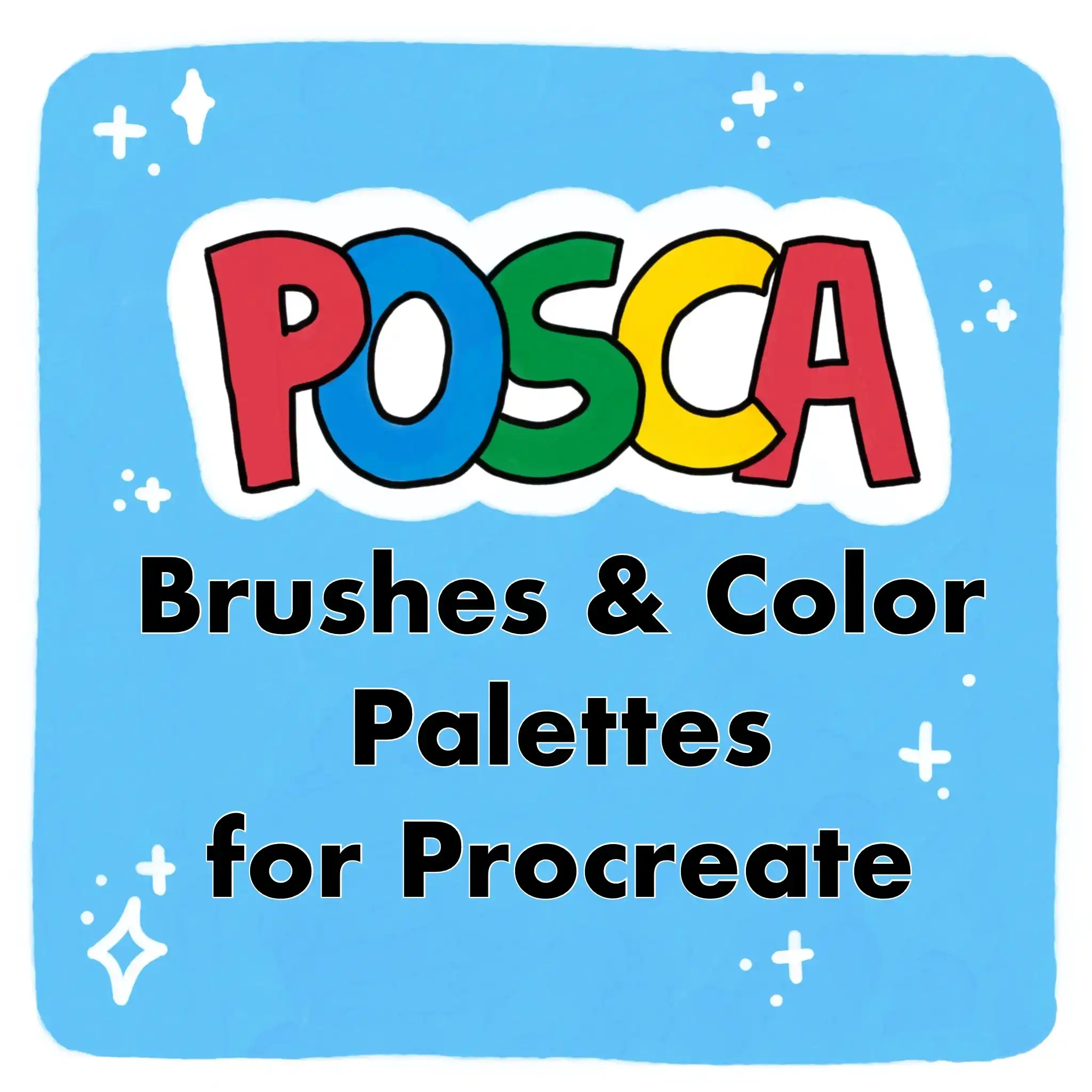 POSCA Brush Set for Procreate