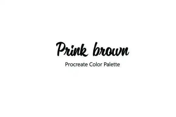 Prink Brown Procreate Color Palette 4 prink brown procreate color palette 2 47358