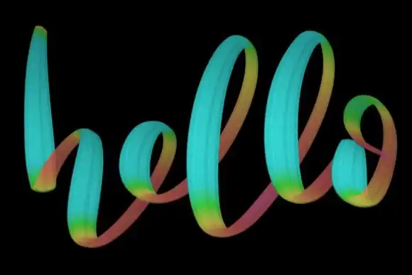 Procreate Brush - Felt Tip Lettering