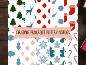 procreate brush set christmas patterns graphics 20598925 2 580x387 52497