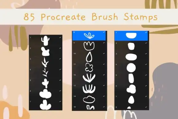 Procreate brush stamps abstract shapes 5 procreate brush stamps abstract shapes graphics 16844913 4 580x387 47813
