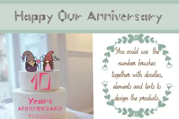 Procreate Brushes Stamp Amazed Number 8 procreate brushes stamp amazed number 1 56459