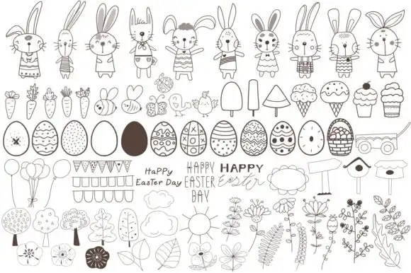 Procreate brushes Cheerful little Bunny 3 procreate brushescheerful little bunny graphics 9884740 2 580x386 53158