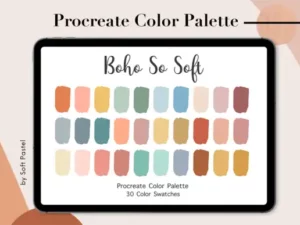 procreate color palette boho so soft graphics 7842945 2 580x387 51781