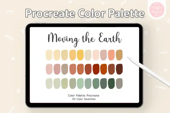 Procreate Color Palette Earth Tone