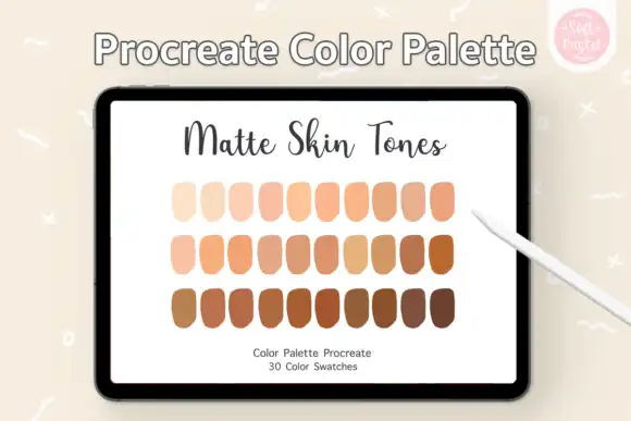 Procreate Color Palette Skin Tone