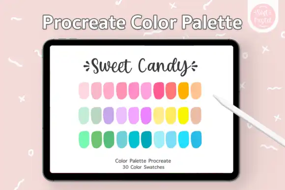 Procreate Color Palette Sweet Candy