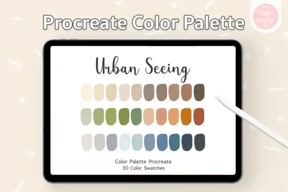 Procreate Color Palette Urban Seeing