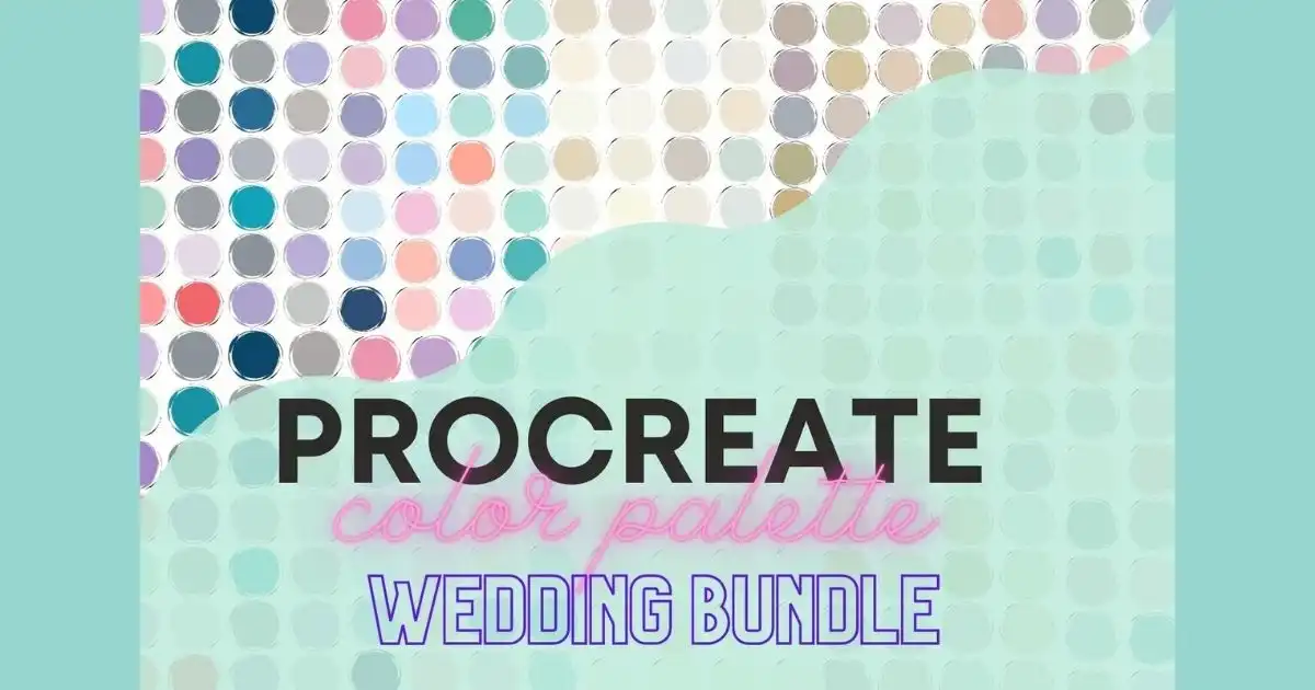 Procreate Color Palette Wedding Bundle