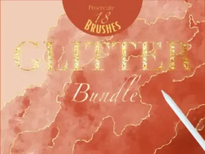 procreate glitter brush set gold graphics 25250039 1 1 580x387 50304