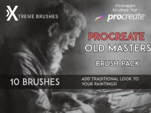 procreate old masters brushset 50726