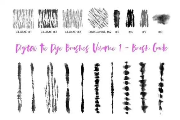 Procreate Tie-Dye Brush Stamp Bundle 5 procreate tiedye brush bundle graphics 11979061 3 580x387 56592