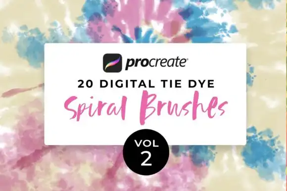 Procreate Tie-Dye Brush Stamp Bundle 7 procreate tiedye brush bundle graphics 11979061 4 580x387 56547