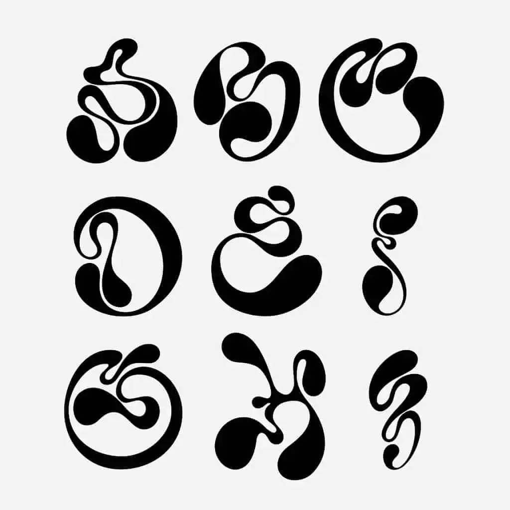 Rabbit Hole Display Font 9 rabbit hole display (1) 57458