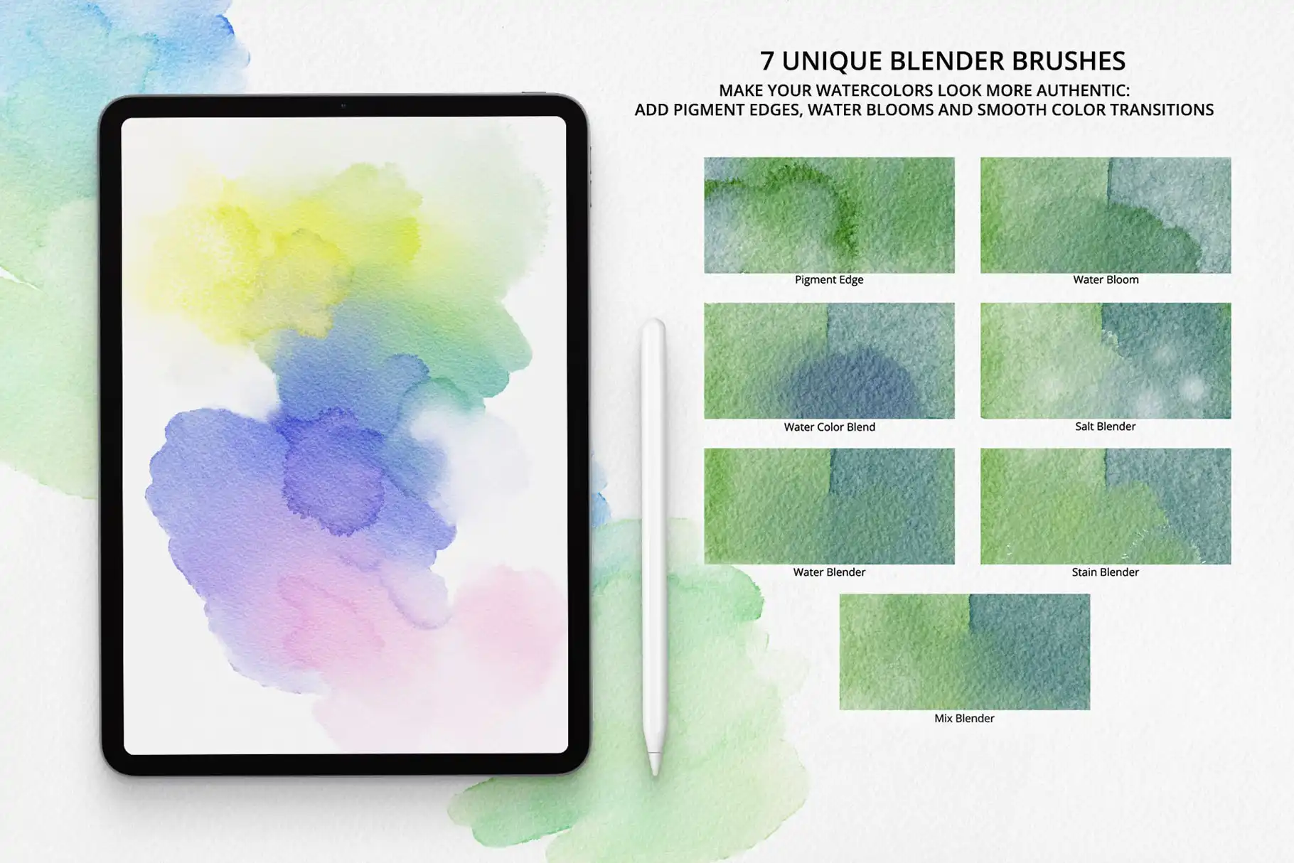Realistic Watercolor Toolkit 11 realistic watercolor toolkit (10) 49358